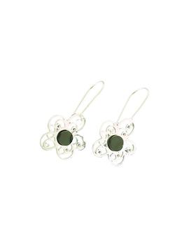 Pendientes FINK Flor Azabache