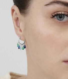 Aros LUXENTER Cuelgan Lágrimas Colores