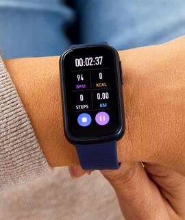 Pulsera MAREA Actividad  Rectangular marino