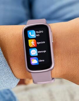 Pulsera MAREA Actividad  Rectangular Morado