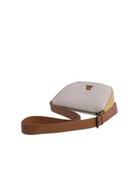 Bandolera DON ALGODON Tropic media luna bicolor