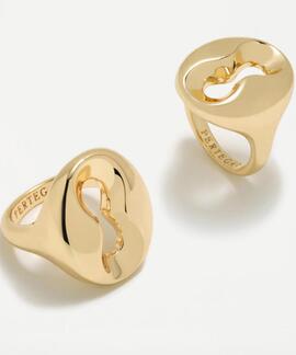 Anillo PERTEGAZ Ovalado Efecto 8