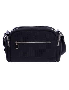 Bandolera DON ALGODON Azure regilla varios bolsillos