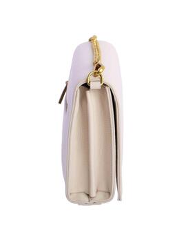 Bandolera DON ALGODON Marbella lisa solapa logo grabado