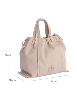 Bandolera DON ALGODON mini piel acolchada