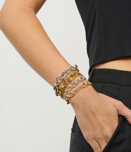 Pulsera RADIANT Knots Bold Dorado