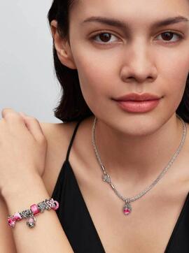 Charm PANDORA Corazón y Mariposa Entrelazados