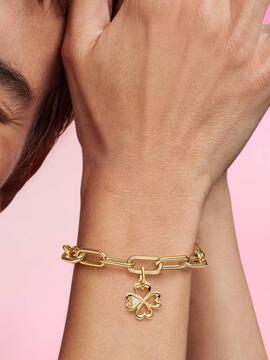 Medallón PANDORA Trébol de Cuatro Hojas Corazón