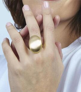 Anillo LUXENTER ovalado dorado