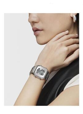 Reloj TOUS  D-BEAR cuadrado digital acero