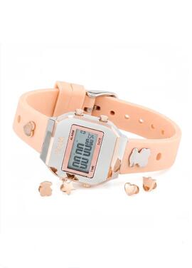 Reloj TOUS XPRESURSLF cuadrado acero digital