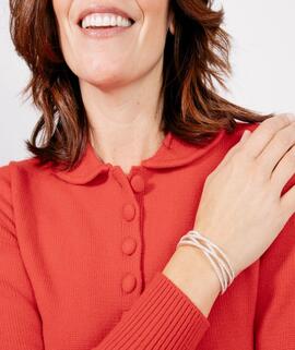 Pulsera LUXENTER Brazalete Doble Circonitas