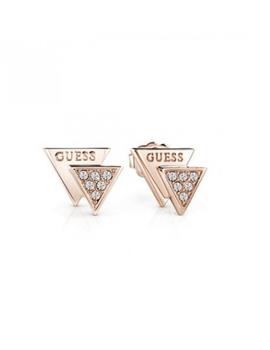 Pendientes GUESS doble triangulo rose