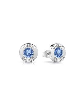 Pendientes GUESS Shiny Crystals Light Blue