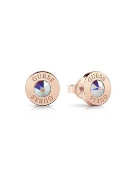 Pendientes GUESS Shiny Crystals Rose Pearl