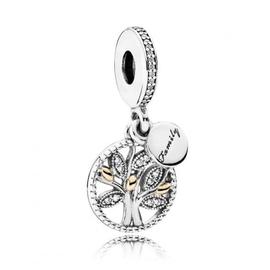 Charm PANDORA colgante Árbol Familiar