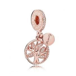 Charm PANDORA   Rose Herencia Familiar 