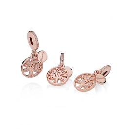 Charm PANDORA   Rose Herencia Familiar 