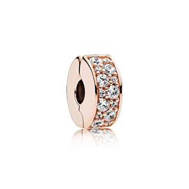 Clip PANDORA Rose Elegancia Brillante