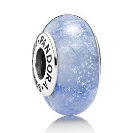 Charm PANDORA cristal de Murano Azul Cenicienta