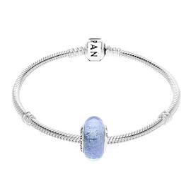Charm PANDORA cristal de Murano Azul Cenicienta