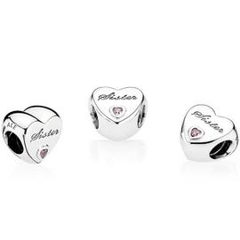 Charm PANDORAen plata Amor de Hermana 