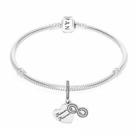 Charm colgante PANDORA Amigas Para Siempre