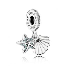 Charm PANDORA  colgante en  Estrella de Mar Tropic