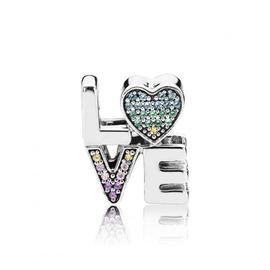 Charm PANDORA Amor Multicolor