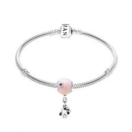 Charm PANDORA Elefante y Globo rosa