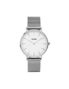 Reloj CLUSE La Bohème white silver