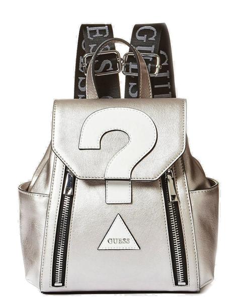 Mochila GUESS sport plata