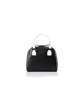 Bolso GUESS Black and Withe Leather