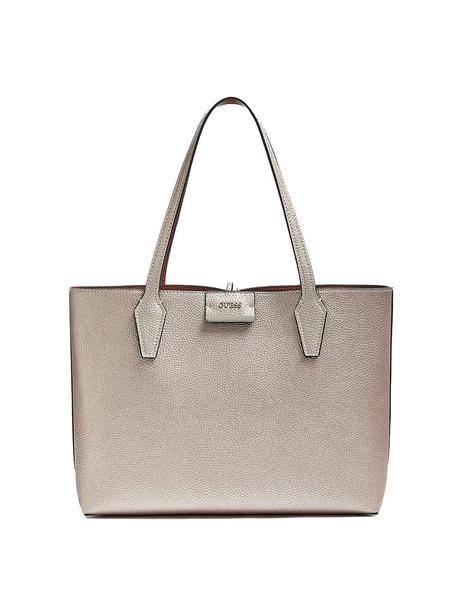 Bolso GUESS Shopper Bobbi bronce