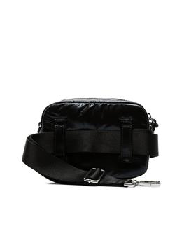 Riñonera TOMMY HILFIGER Extrabrillante Black Small