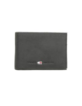 Cartera TOMMY HILFIGER Center Logo Piel Small Black