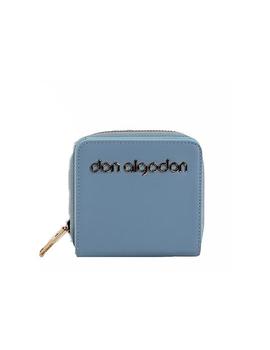 Cartera DON ALGODÓN Small Nude Azul