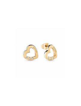 Pendientes GUESS Hearted Chain Corazón Gold
