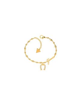 Pulsera GUESS Get Lucky Herradura Gold