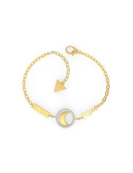 Pulsera GUESS 'I need my space' Aro Luna Gld