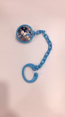 Chupetero Italsilver azul mickey