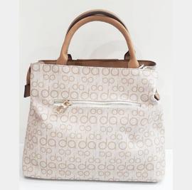 Bolso DON ALGODÓN Beige Mediano