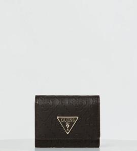 Mini Cartera GUESS Maddy Logo Negra