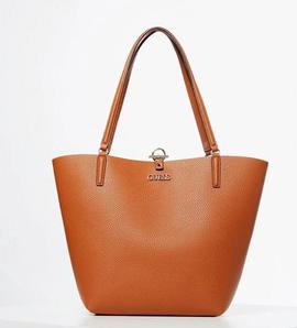 Bolso GUESS Cognac/White