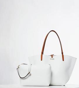 Bolso GUESS Cognac/White