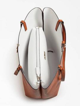 Bolso GUESS Cognac/White