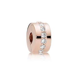 Clip PANDORA rose sendero circonitas