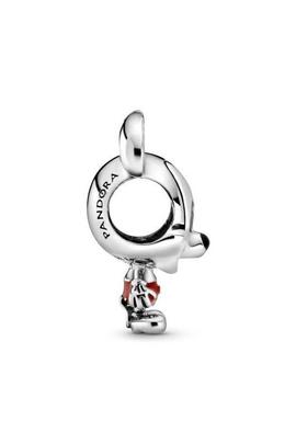 Charm PANDORA plata Mickey Mouse con Pantalons Rojos