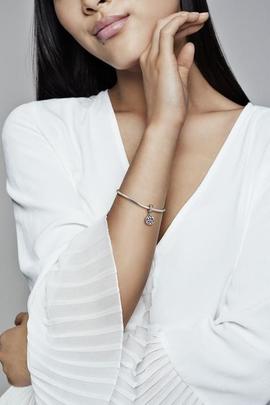 Charm PANDORA  colgar Estrellas Brillantes y Corazón