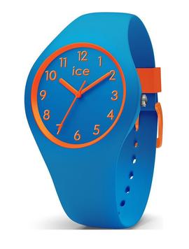 Reloj ICE WATCH Moon azul detalle naranja